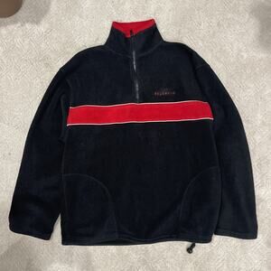 Bellagio Las Vegas Men M Sweatshirt 1/4 Zip Fleece Gambler Poker High Roller